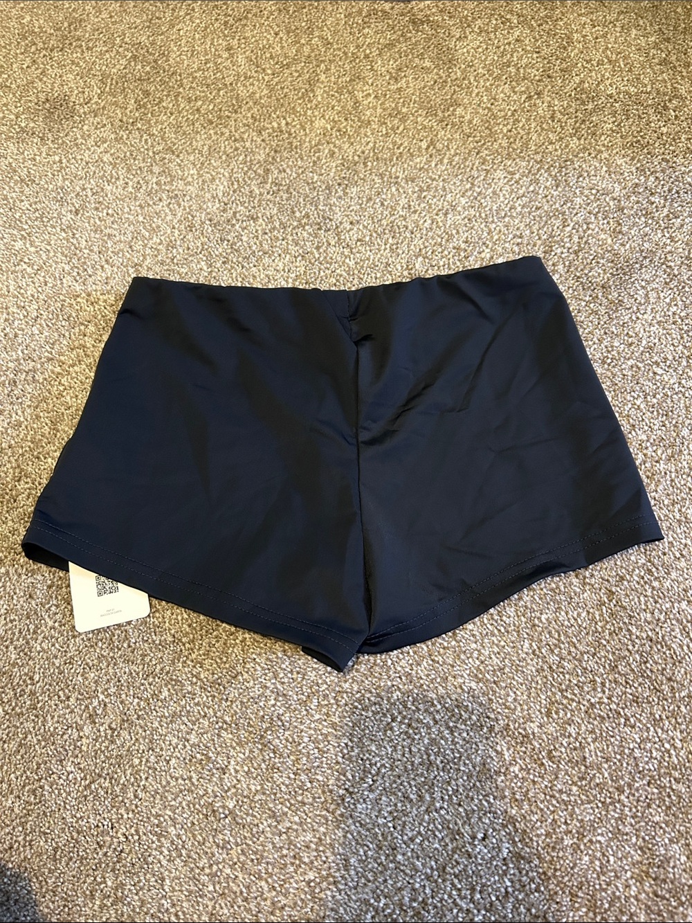 Women's Black Athletic Shorts